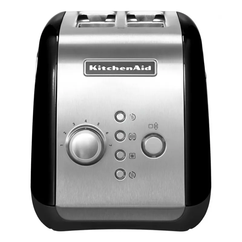 Skrudintuvas KitchenAid 5KMT221EOB 2 griežinėliai 1100 W Juodas, Nerūdijantis plienas