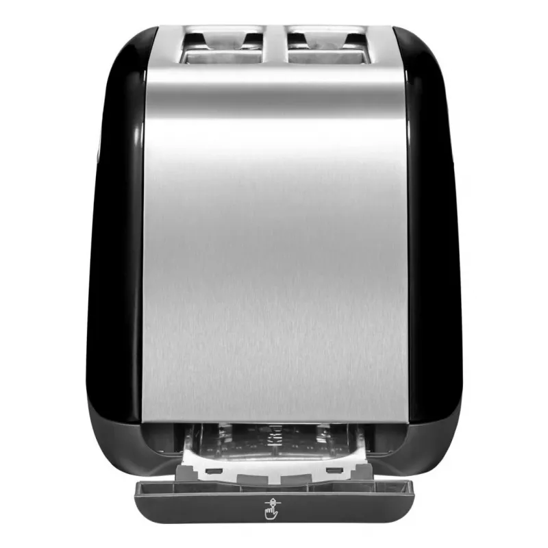 Skrudintuvas KitchenAid 5KMT221EOB 2 griežinėliai 1100 W Juodas, Nerūdijantis plienas