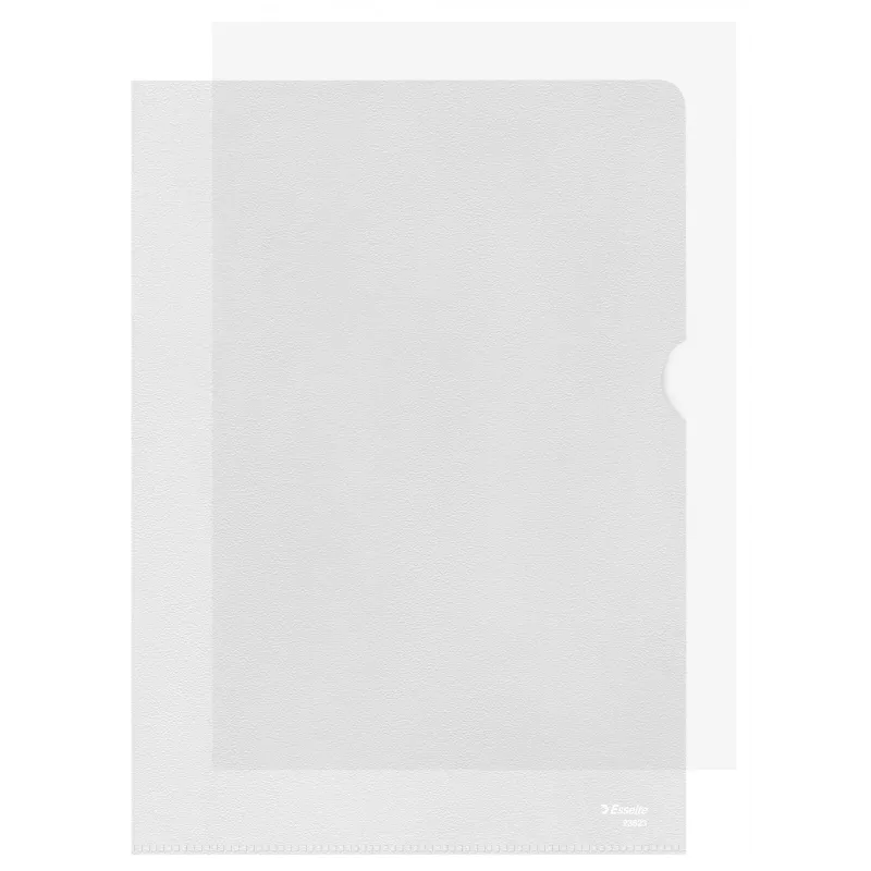 Esselte aplankas 120my A4, PVC, skaidrus, 220x307 mm