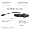HP USB-C į USB-A šakotuvas