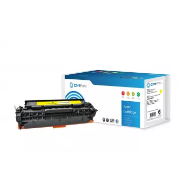 CoreParts QI-HP1025Y kasetė su toneriais 1 vnt. Suderinama Geltona