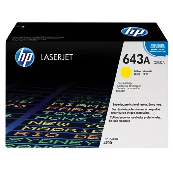 HP 643A originalus geltonas toneris