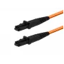 Microconnect FIB410007 7 m MTRJ–MT-RJ oranžinis optinis kabelis