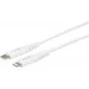 eSTUFF ES602101 USB-C į Lightning laidas 1 m Baltas