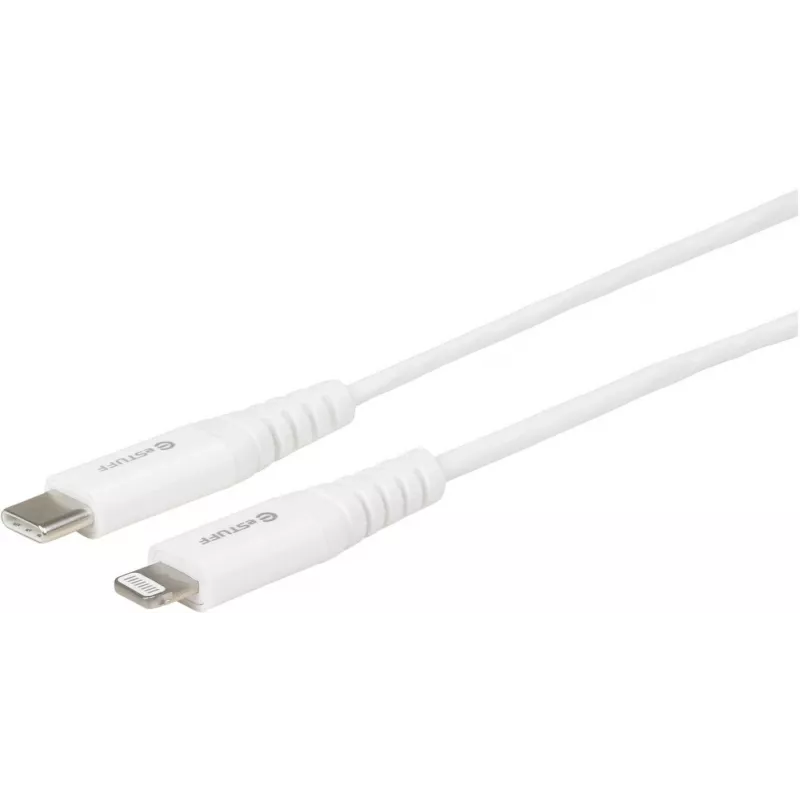 eSTUFF ES602101 USB-C į Lightning laidas 1 m Baltas