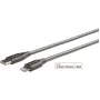 eSTUFF ES602160 Lightning laidas 1 m Nerūdijantis plienas