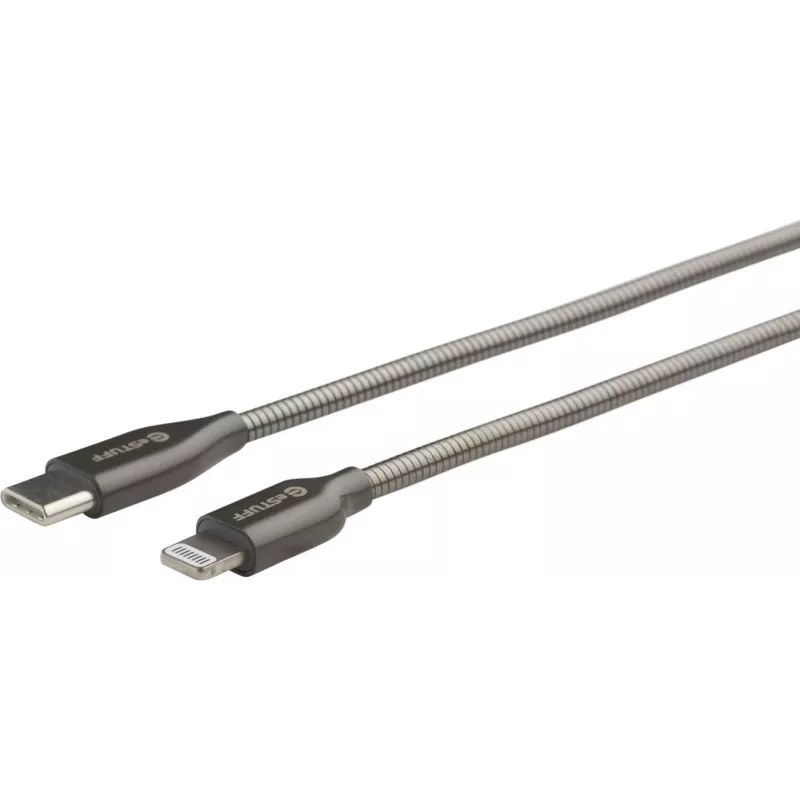 eSTUFF ES602160 Lightning laidas 1 m Nerūdijantis plienas