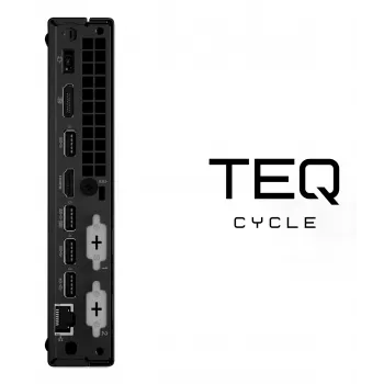 Teqcycle Lenovo Thinkcentre M70Q Intel® Core™ i5 i5-10400T 16 GB DDR4-SDRAM 256 GB SSD Windows 11 Pro Mini PC Juodas