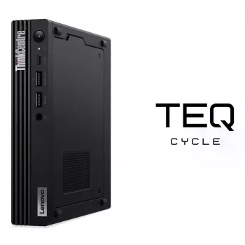 Teqcycle Lenovo ThinkCentre M80q Intel® Core™ i5 i5-10500T 16 GB DDR4-SDRAM 256 GB SSD Windows 11 Pro Mini PC Juodas