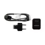 CoreParts ETA-P10E planšetinio kompiuterio įkroviklis juodas AC, USB, vidaus naudojimui