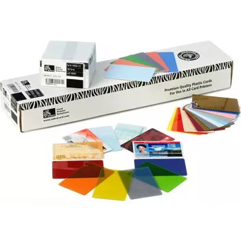 Kortelės verslo vizitinės Zebra Premier Colour PVC 104523-135