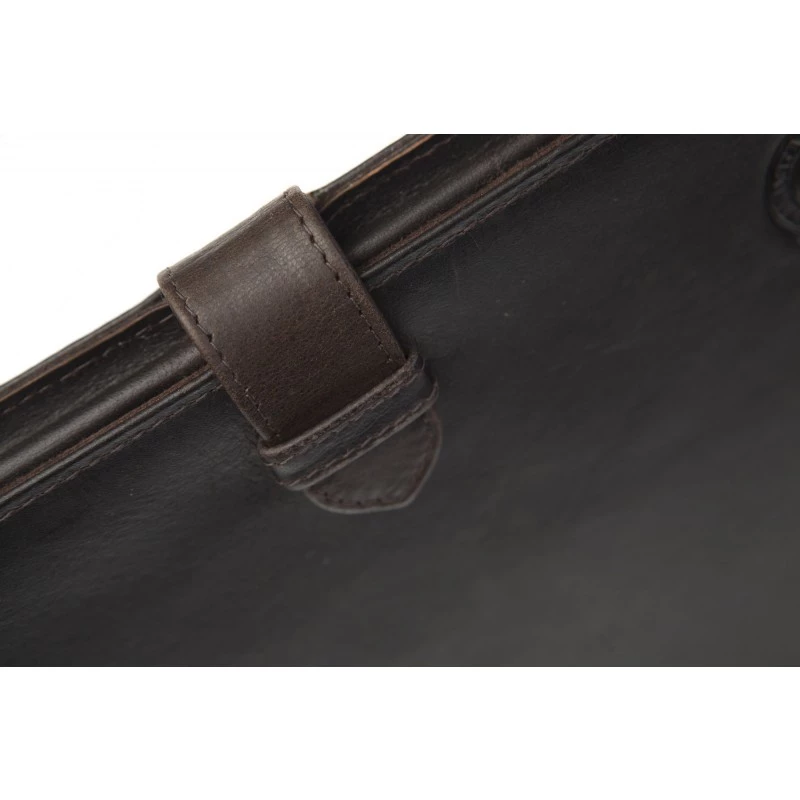 Folio dėklas planšetei d bramante Hunter Dark, odinis, skirtas iPad 2, 24,6 cm (9,7 colio)