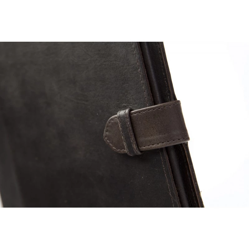 Folio dėklas planšetei d bramante Hunter Dark, odinis, skirtas iPad 2, 24,6 cm (9,7 colio)