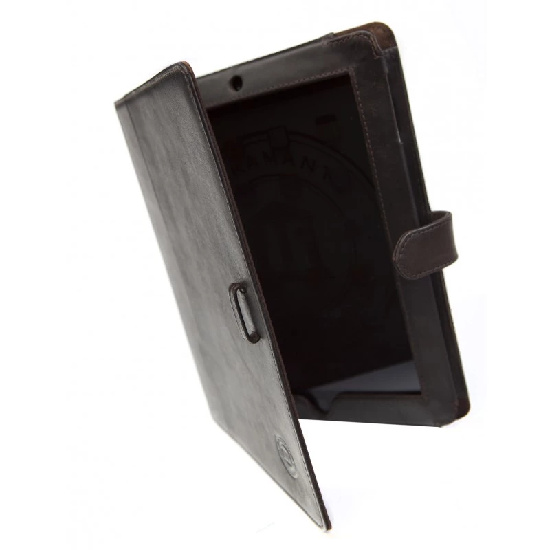 Folio dėklas planšetei d bramante Hunter Dark, odinis, skirtas iPad 2, 24,6 cm (9,7 colio)