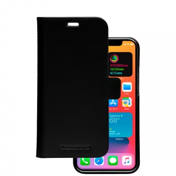 Dėklas su pinigine dbramante1928 Lynge iPhone 12 Pro Max 6,7 colio juoda