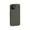 Dėklas dbramante1928 Grenen iPhone 12 mini 5,4 colio tamsiai alyvuogės žalios spalvos