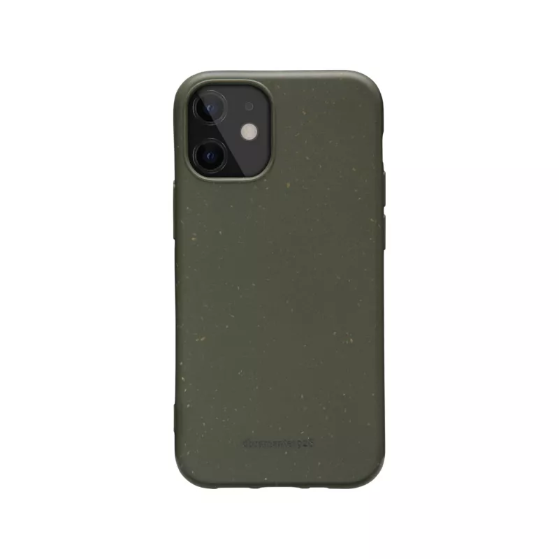 Dėklas dbramante1928 Grenen iPhone 12 mini 5,4 colio tamsiai alyvuogės žalios spalvos