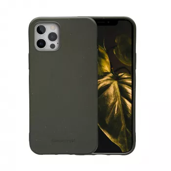 Dėklas dbramante1928 Grenen iPhone 12 Pro Max 6,7 col. tamsiai alyvuogės žalios spalvos