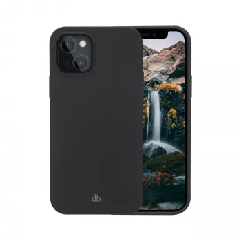 Dėklas dbramante1928 Monaco iPhone 13 mini 5,4 colio — Night Black, perdirbtas plastikas