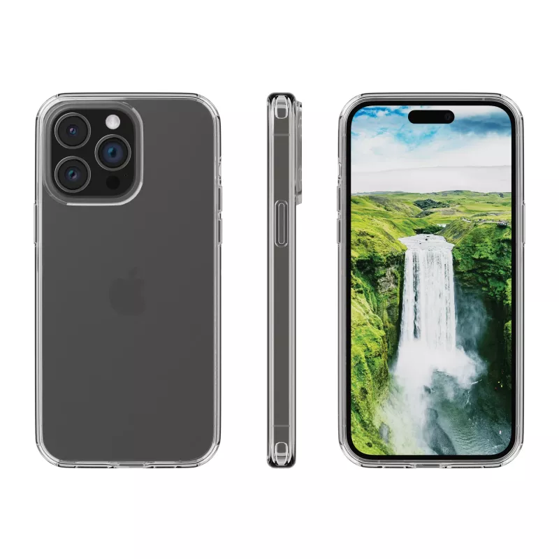 Apsauginis dėklas dbramante1928 Iceland Ultra D3O, iPhone 15 Pro – skaidrus