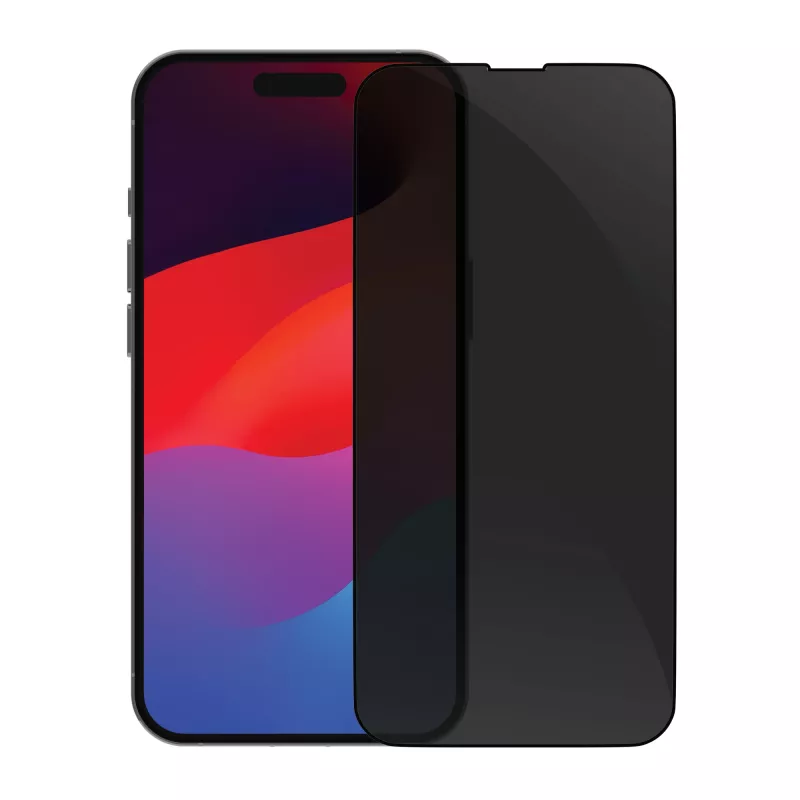 Apsauginis stikliukas d bramante eco-shield Privacy, iPhone 15 Pro, 0,565 mm, 74,8×158,2 mm