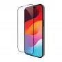 Apsauginė plėvelė d bramante eco-shield iPhone 15, skaidri, juodu kraštu