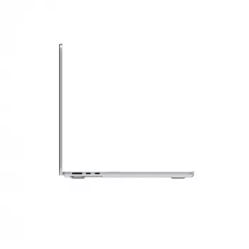 d bramante — Iceland Clear apsauginis dėklas, skirtas MacBook Air 13 colių (M2/M3), skaidrus
