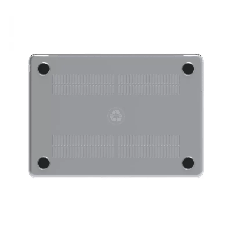 d bramante — Iceland Clear apsauginis dėklas, skirtas MacBook Air 13 colių (M2/M3), skaidrus