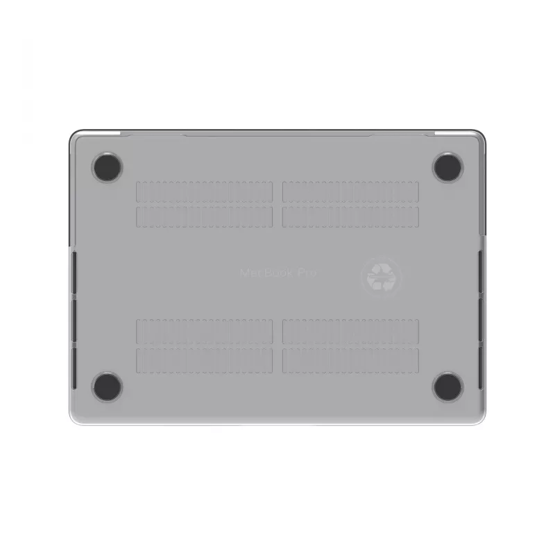 Dėklas 14 colių MacBook Pro, d bramante Iceland modelis, skaidrus, tinka M3/M4/M5