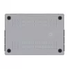 Dėklas MacBook Pro 16 colių (M4 2024 / M3 2023) d bramante — Iceland Clear, permatomas, 40,6 cm ekranui, 348 g