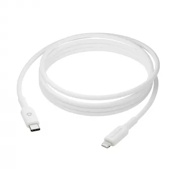 USB-C į Lightning laidas 2 m, d bramante re-charge (USB 2.0, baltas)
