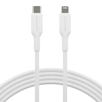 USB-C į Lightning laidas 2 m, d bramante re-charge (USB 2.0, baltas)