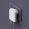 d bramante dbramante1928 Pro EU/US plonas įkroviklis — USB-C 20W + USB-A 18W, baltas, vidaus AC