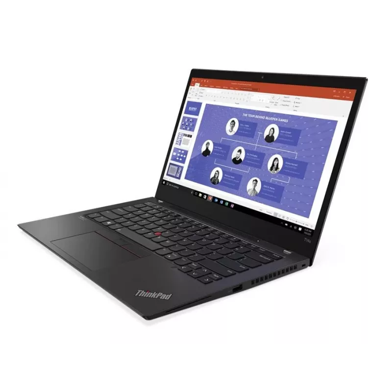 T1A Lenovo ThinkPad T14s Gen 2 AMD Refurbished nešiojamas kompiuteris, AMD Ryzen™ 5 PRO 5650U, 35,6 cm (14 col.), 16 GB LPDDR4x-SDRAM, 256 GB SSD, Windows 11 Pro, juoda