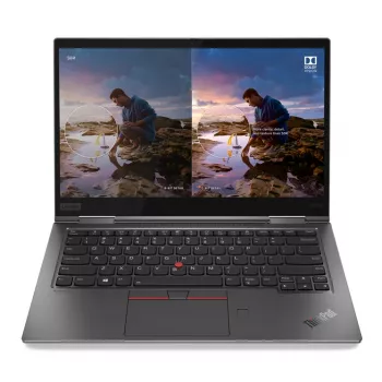 T1A Lenovo ThinkPad X1 Yoga Gen 5 Atnaujintas Intel® Core™ i5 i5-10310U Itin nešiojamas 35,6 cm (14 colių) Liečiamas Full HD 16 GB LPDDR3-SDRAM 512 GB SSD Wi-Fi 6 (802.11ax) Windows 11 Pro Pilka
