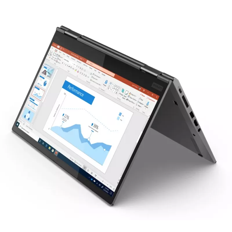 T1A Lenovo ThinkPad X1 Yoga Gen 5 Atnaujintas Intel® Core™ i5 i5-10310U Itin nešiojamas 35,6 cm (14 colių) Liečiamas Full HD 16 GB LPDDR3-SDRAM 512 GB SSD Wi-Fi 6 (802.11ax) Windows 11 Pro Pilka