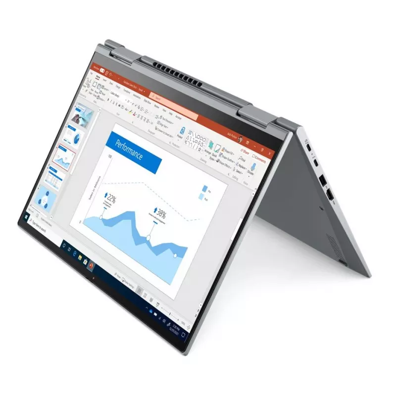 T1A Lenovo ThinkPad X1 Yoga Gen 6 Atnaujintas hibridinis nešiojamas kompiuteris 14 colių jutikliniu ekranu Intel Core i7-1185G7 32 GB RAM 512 GB SSD Windows 11 Pro Pilka