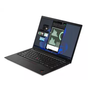 T1A Lenovo ThinkPad X1 Carbon Gen 10 atnaujintas Intel® Core™ i7 i7-1265U nešiojamas kompiuteris 35,6 cm (14 colių) 16 GB LPDDR5-SDRAM 1 TB SSD Windows 11 Pro juodos spalvos