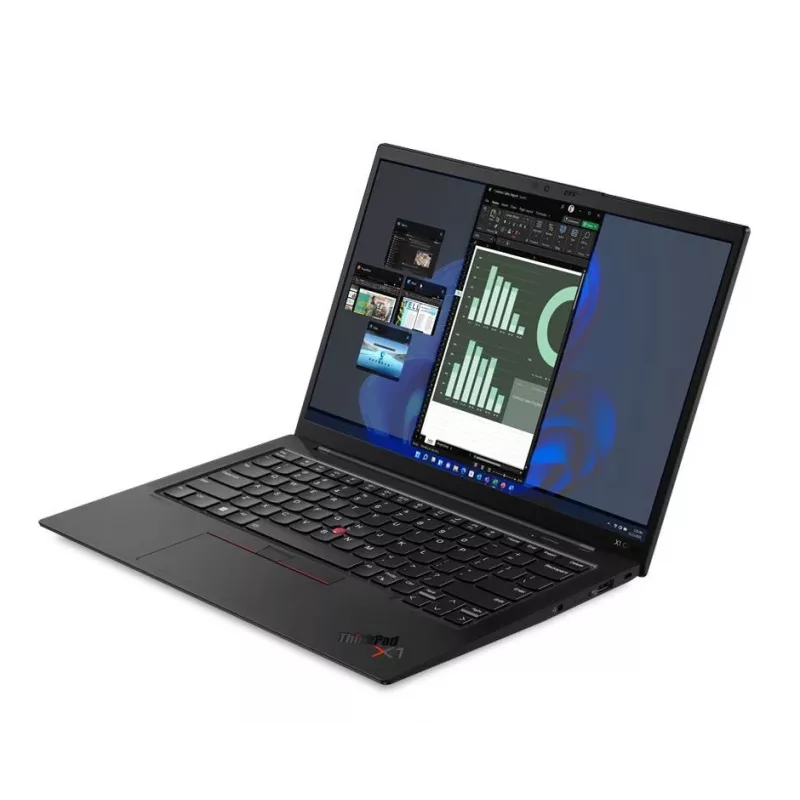T1A Lenovo ThinkPad X1 Carbon Gen 10 atnaujintas Intel® Core™ i7 i7-1265U nešiojamas kompiuteris 35,6 cm (14 colių) 16 GB LPDDR5-SDRAM 1 TB SSD Windows 11 Pro juodos spalvos