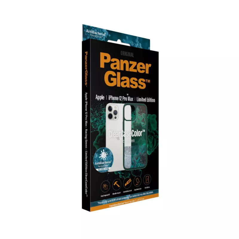 PanzerGlass ClearCaseColor™ iPhone 12 Pro Max - Racing Green Limited Edition