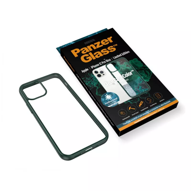 PanzerGlass ClearCaseColor™ iPhone 12 Pro Max - Racing Green Limited Edition