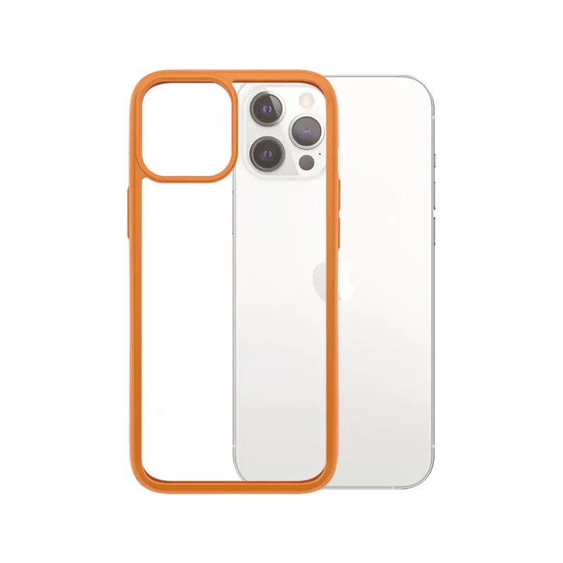PanzerGlass ® ClearCaseColor™ iPhone 12 Pro Max – ® Oranžinis ribotas leidimas