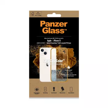 PanzerGlass ® ClearCaseColor™ iPhone 13 - Tangerine dėklas