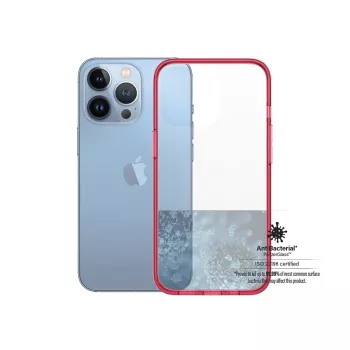 PanzerGlass ClearCaseColor Apple iPhone 13 Pro Strawberry – permatomas dėklas su spalvotu rėmeliu