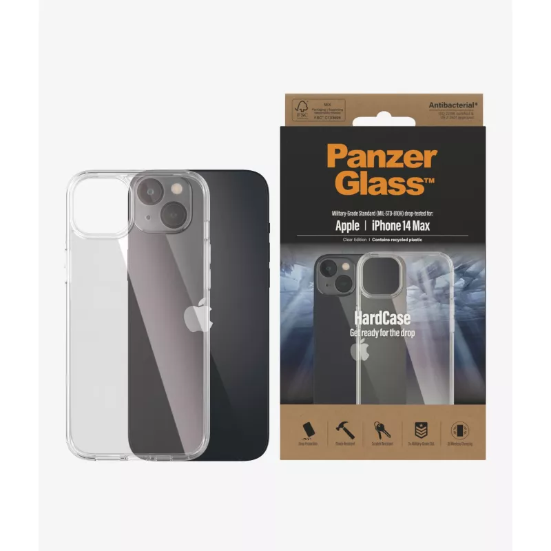 PanzerGlass HardCase dėklas mobiliesiems telefonams 17 cm (6,7 colio) permatomas