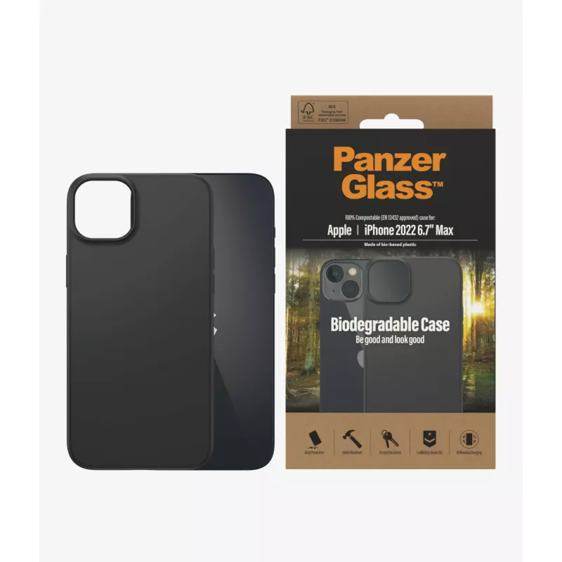 PanzerGlass Biologiškai skaidrus mobiliojo telefono dėklas 17 cm (6,7 colio)