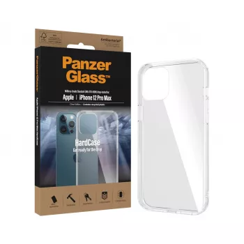 PanzerGlass® HardCase Skaidrus iPhone 12 Pro Max, Dėklas, Apple, Apple - iPhone 12 Pro Max, Skaidrus