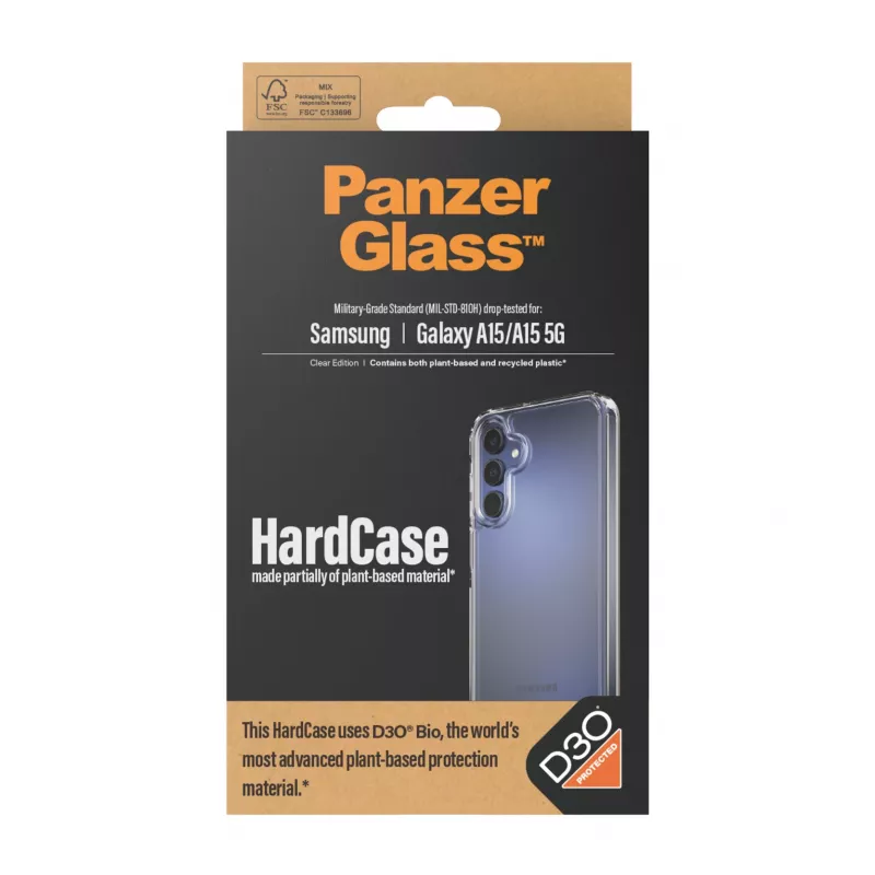 PanzerGlass® HardCase permatomas su D3O® Samsung Galaxy A15 | A15 5G
