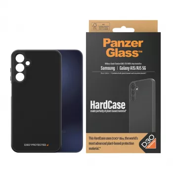 PanzerGlass ® HardCase Black su D3O® Samsung Galaxy A15 | A15 5G