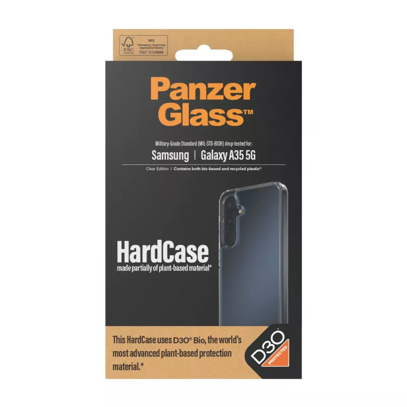 PanzerGlass HardCase Skaidrus su D3O® Samsung Galaxy A35 5G
